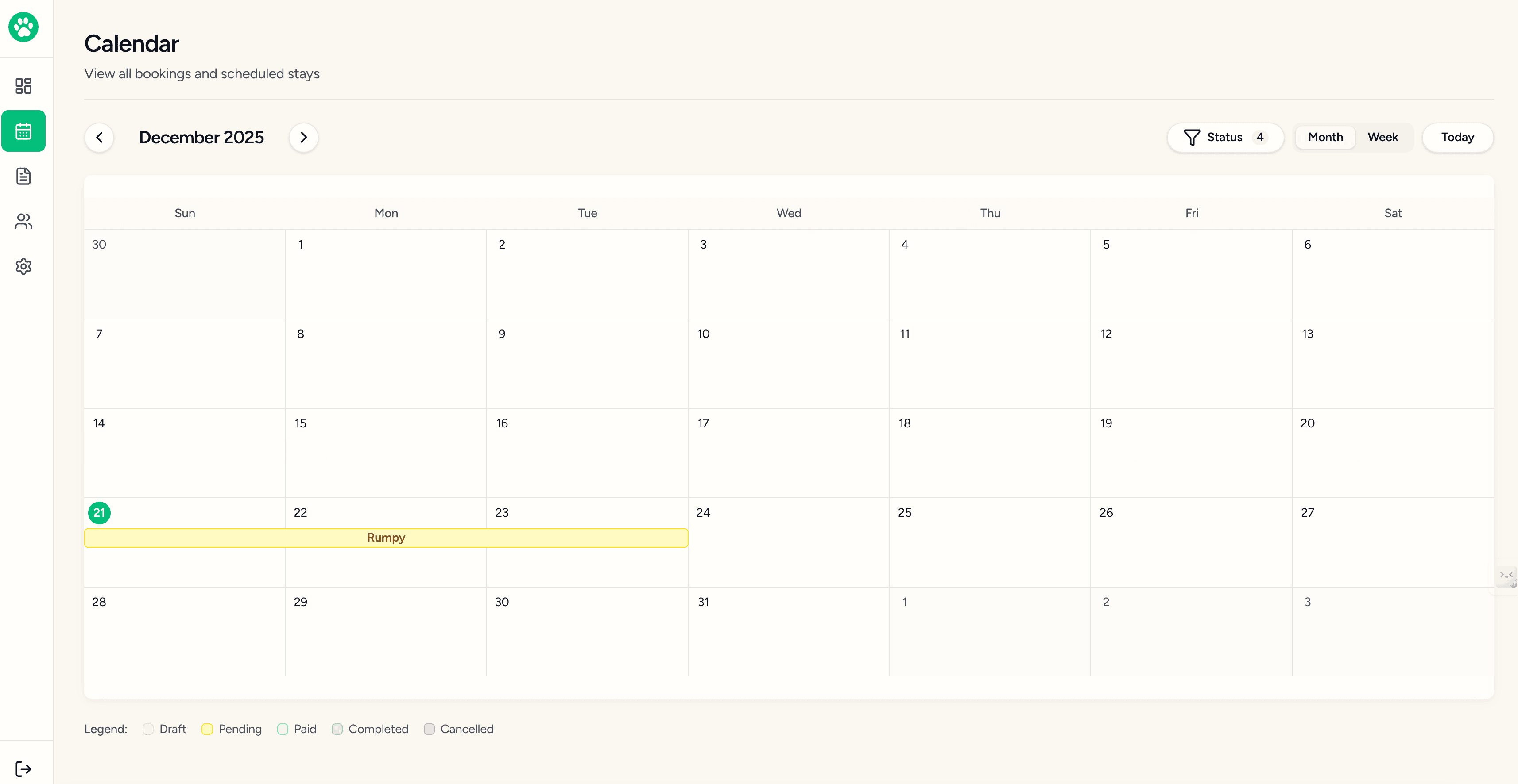 Maria's PetBnB Reviews, bookings, and a customer dashboard